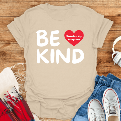 Be Kind Neurodiversity Acceptance T-Shirt