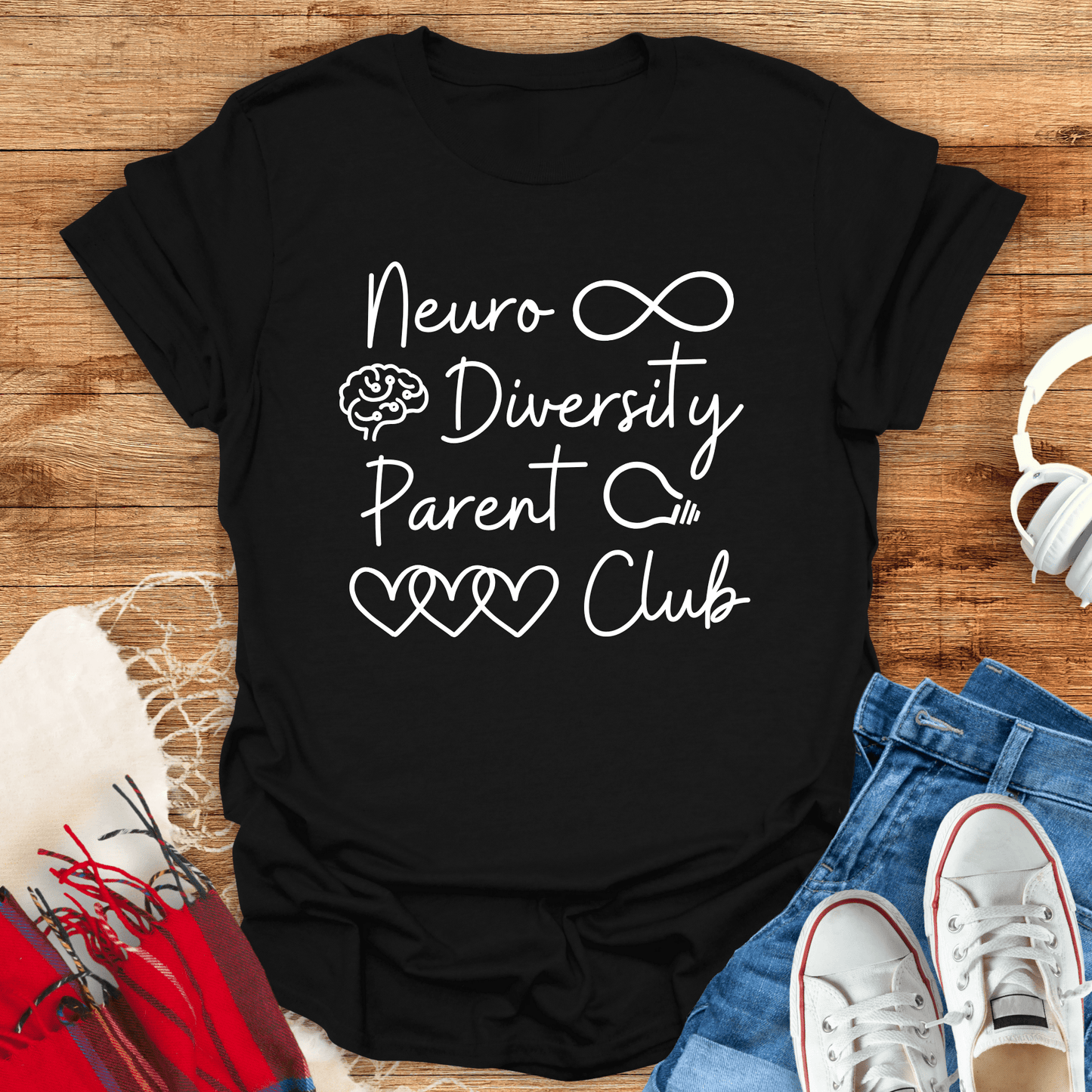 Neurodiversity Parent Club T-Shirt