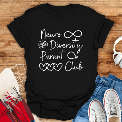 Neurodiversity Parent Club T-Shirt
