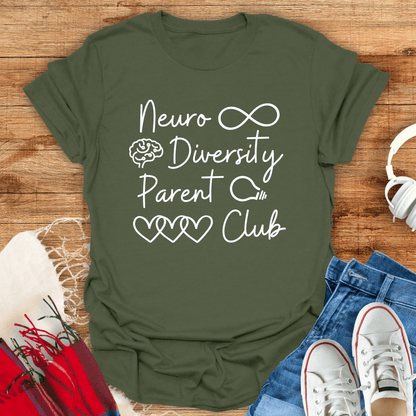Neurodiversity Parent Club T-Shirt