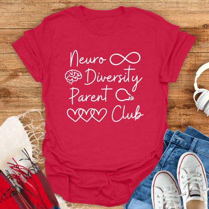 Neurodiversity Parent Club T-Shirt