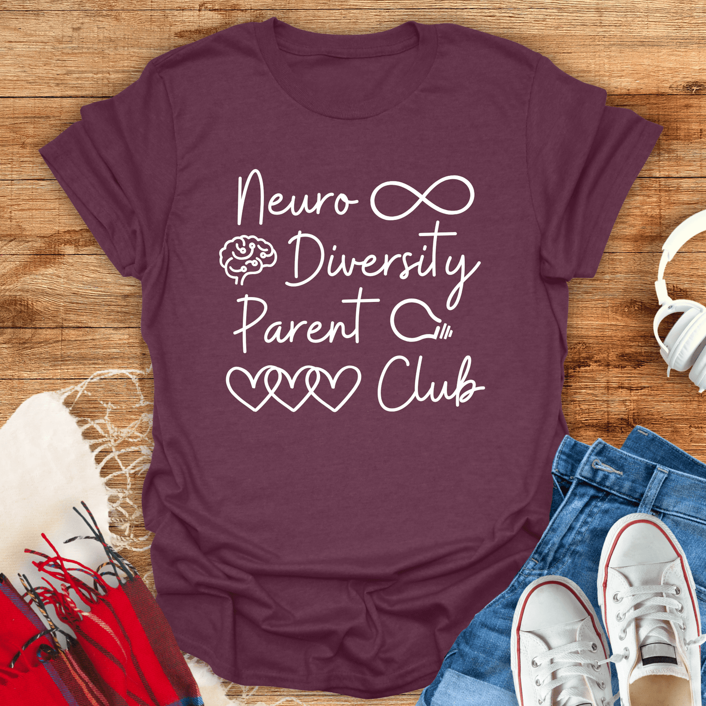 Neurodiversity Parent Club T-Shirt