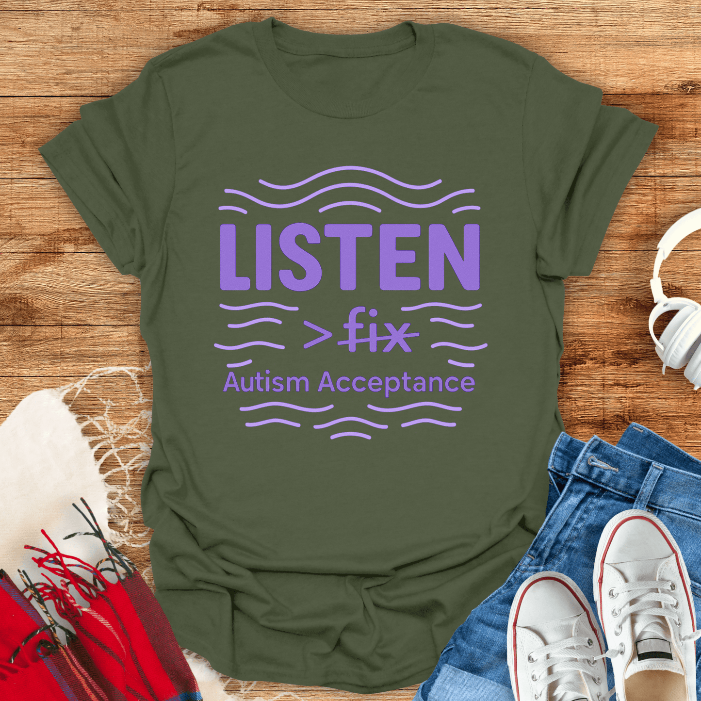 Listen Not Fix T-Shirt