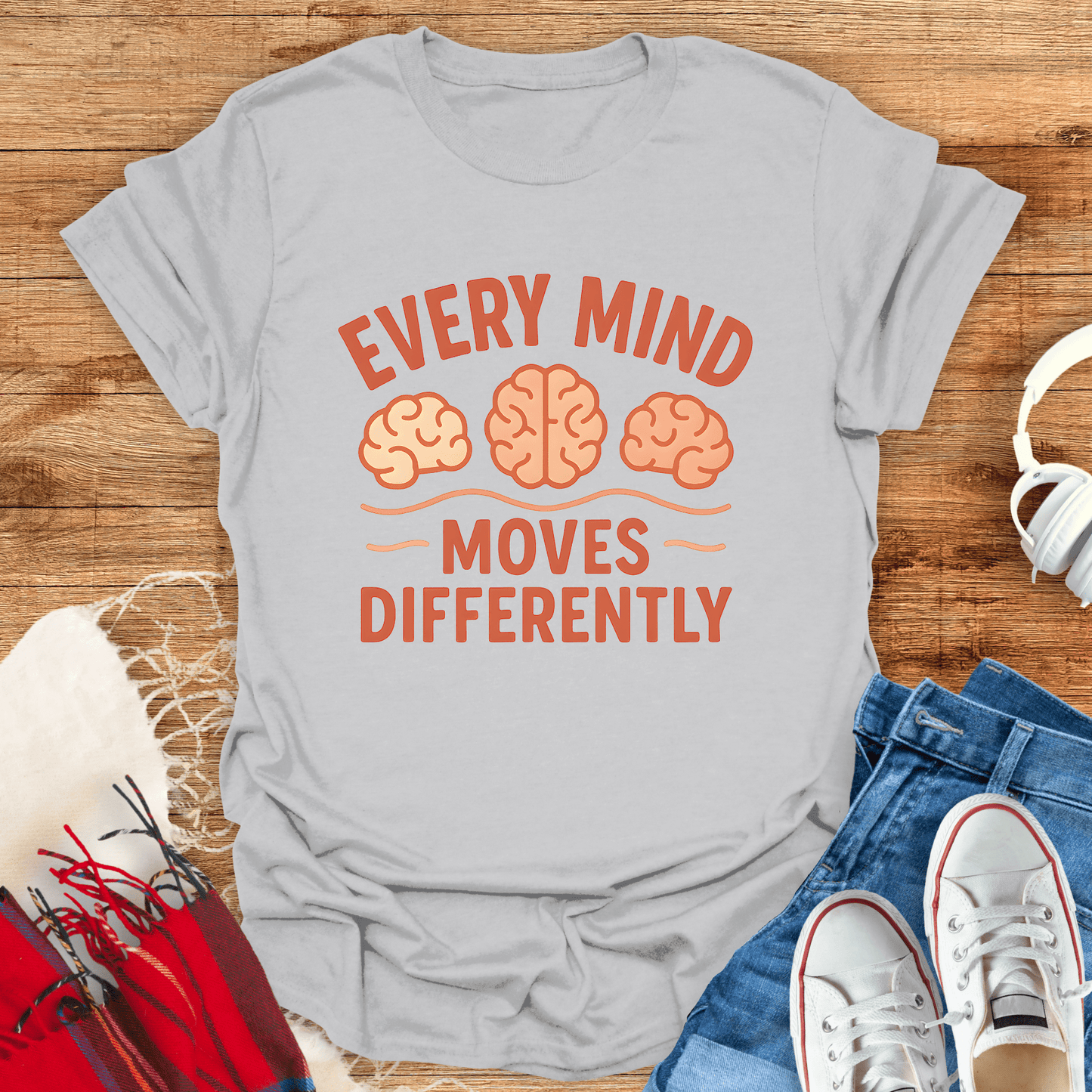 Every Mind Moves Differently T-Shirt