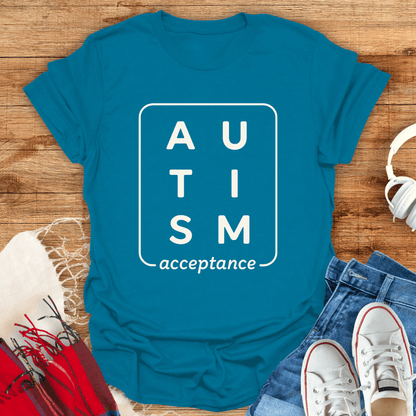 Autism Acceptance Boxed T-Shirt
