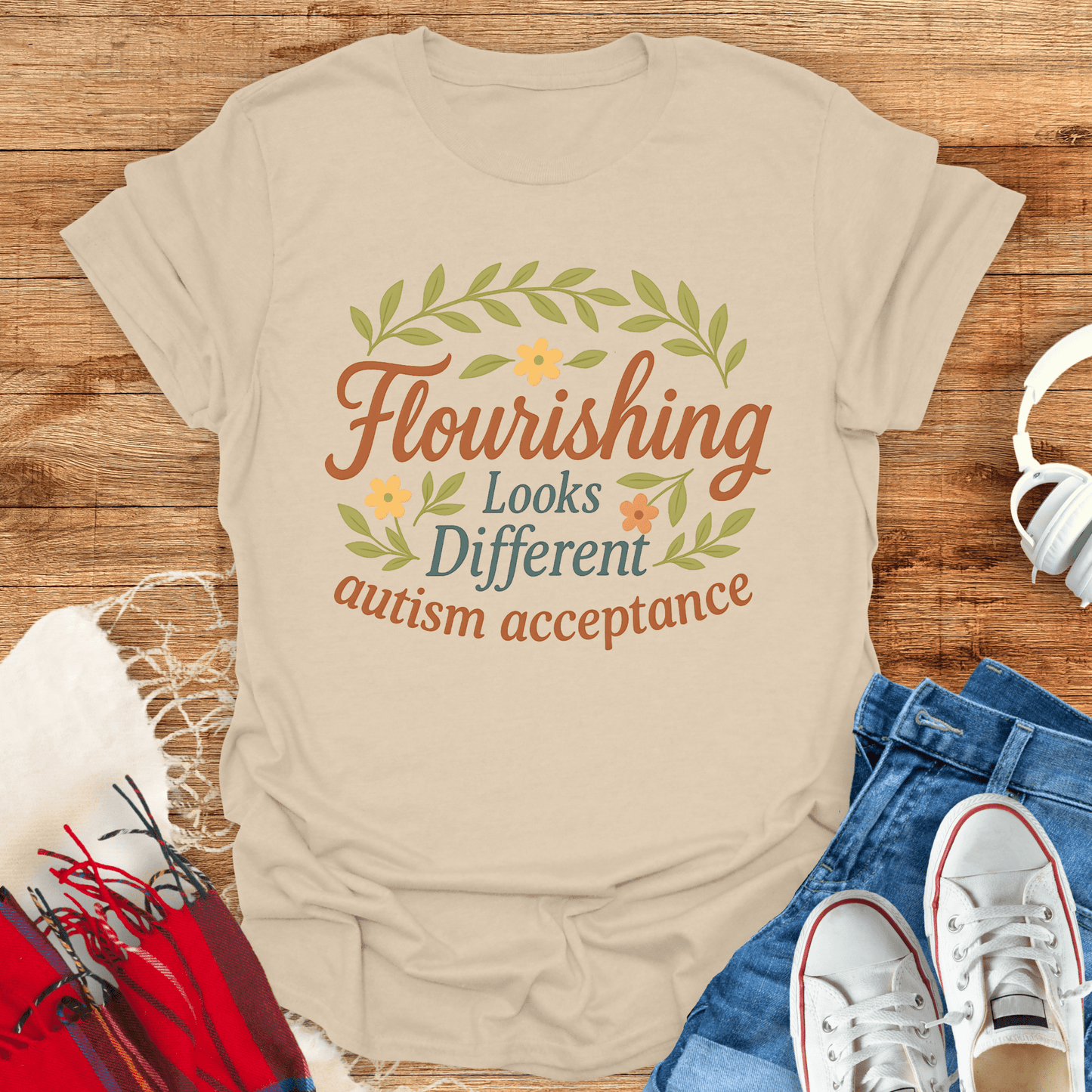Flourishing Looks Different T-Shirt
