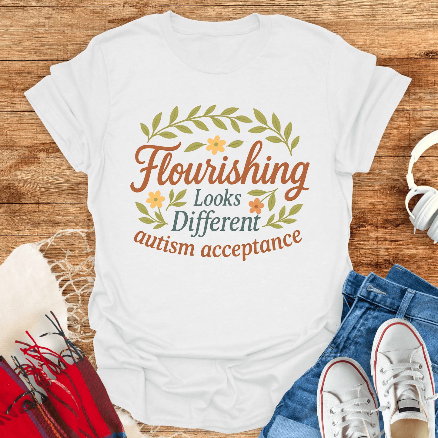 Flourishing Looks Different T-Shirt