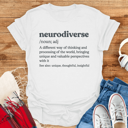 Neurodiverse Definition T-Shirt