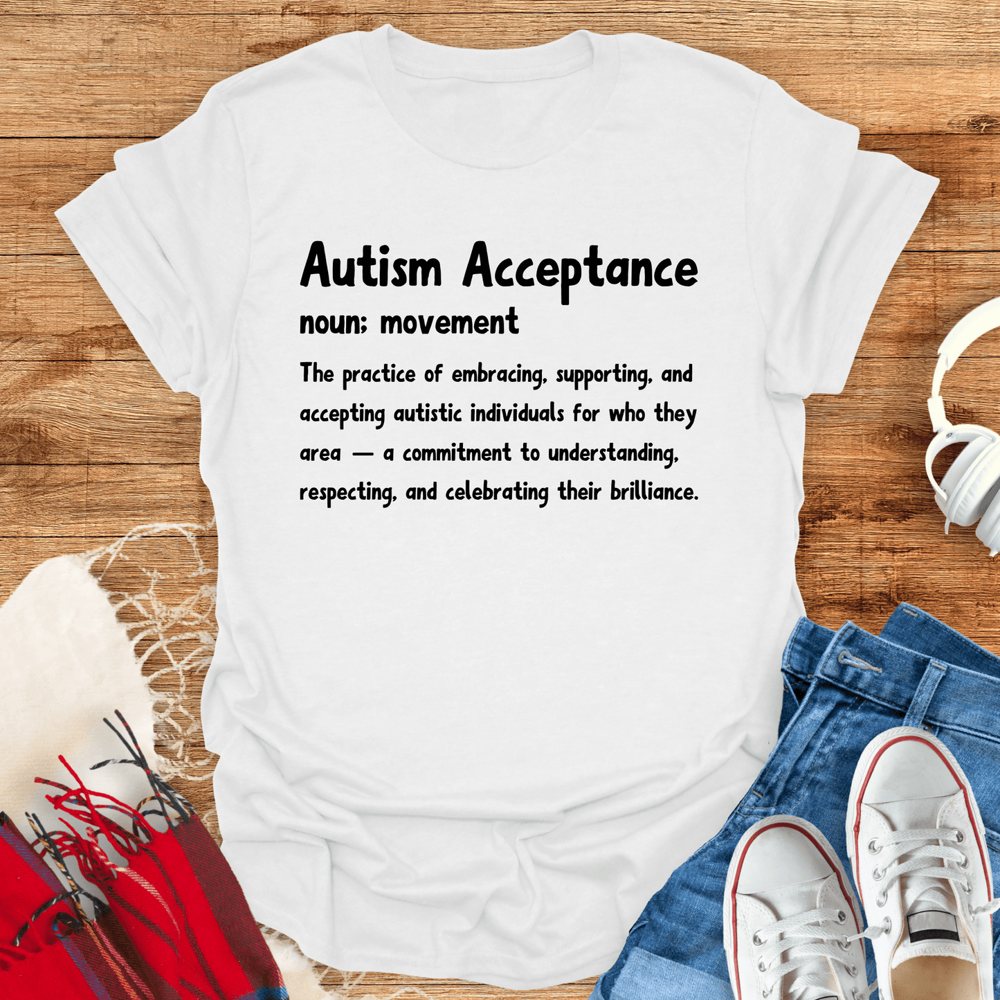 Autism Acceptance Definition T-Shirt