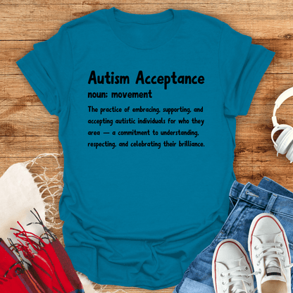 Autism Acceptance Definition T-Shirt