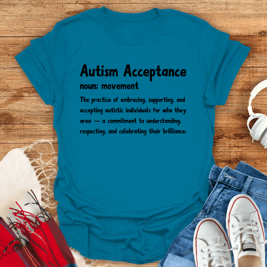 Autism Acceptance Definition T-Shirt