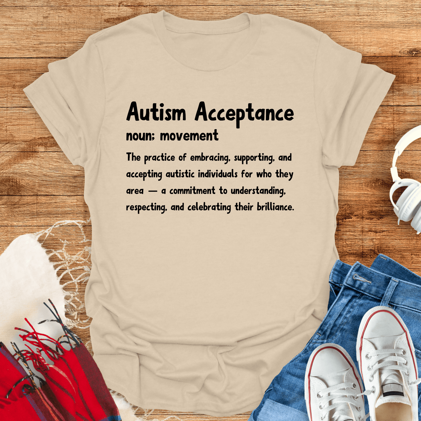 Autism Acceptance Definition T-Shirt