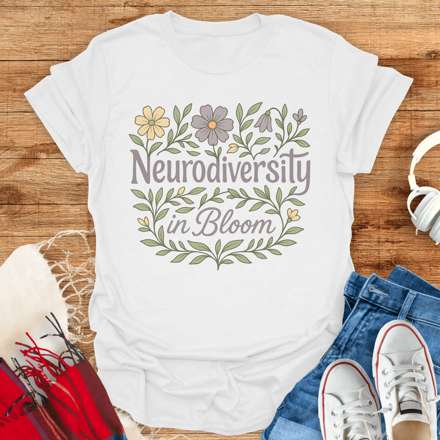 Neurodiversity In Bloom T-Shirt