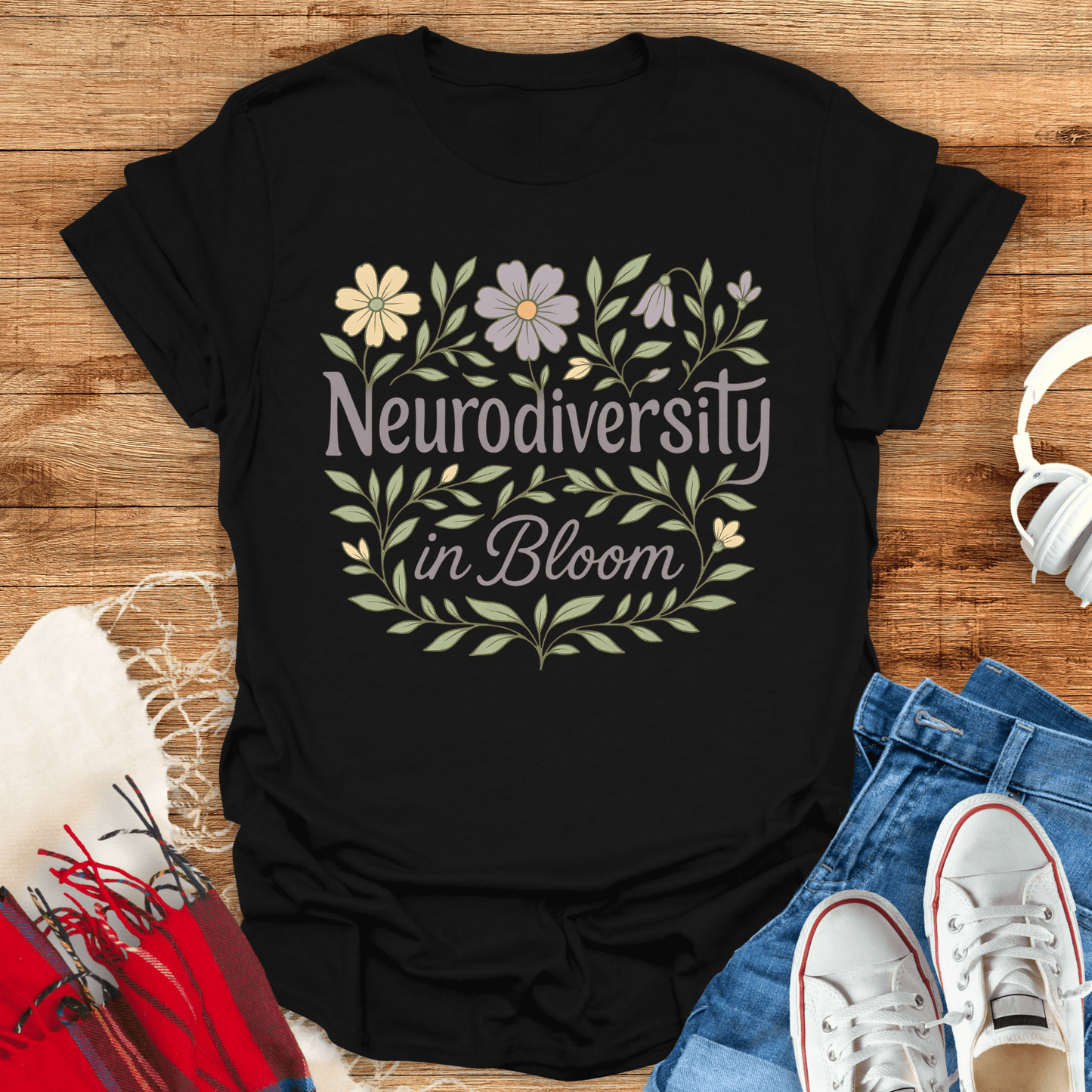 Neurodiversity In Bloom T-Shirt