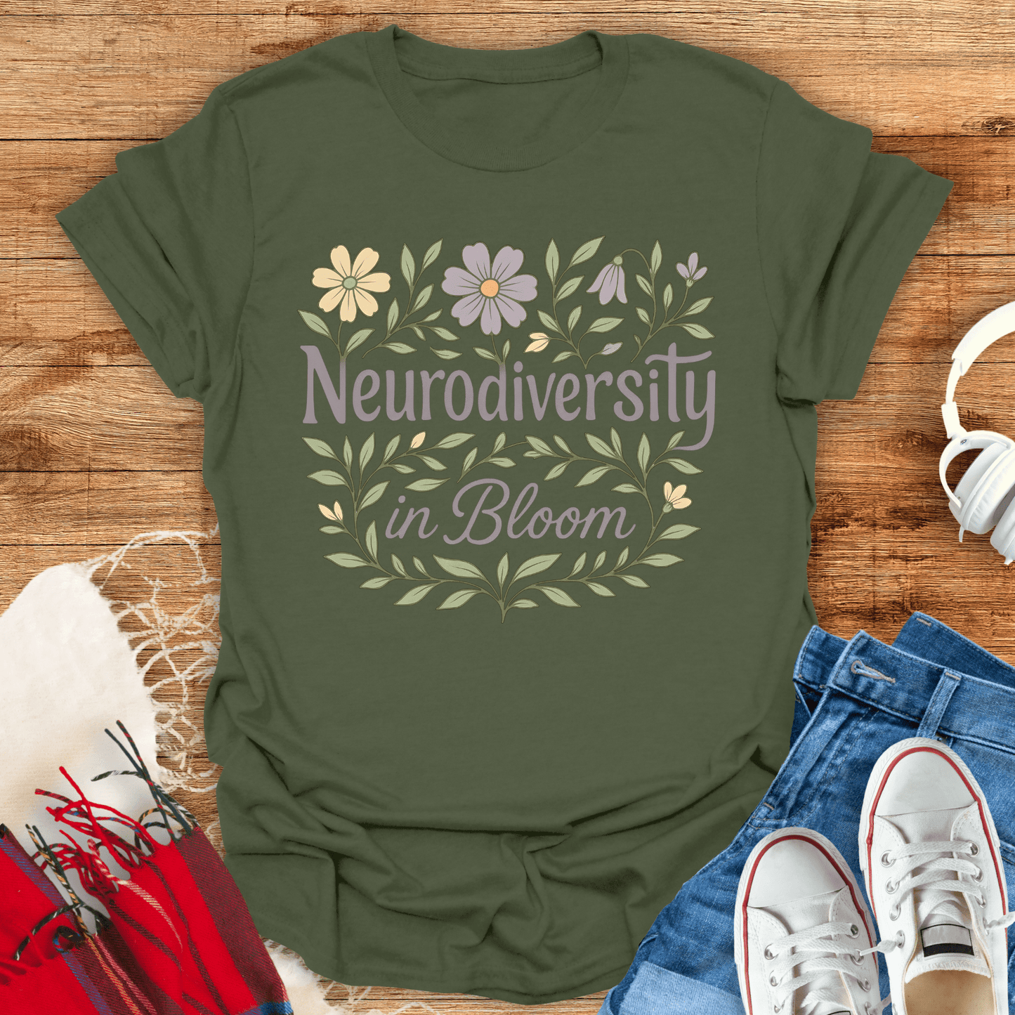 Neurodiversity In Bloom T-Shirt
