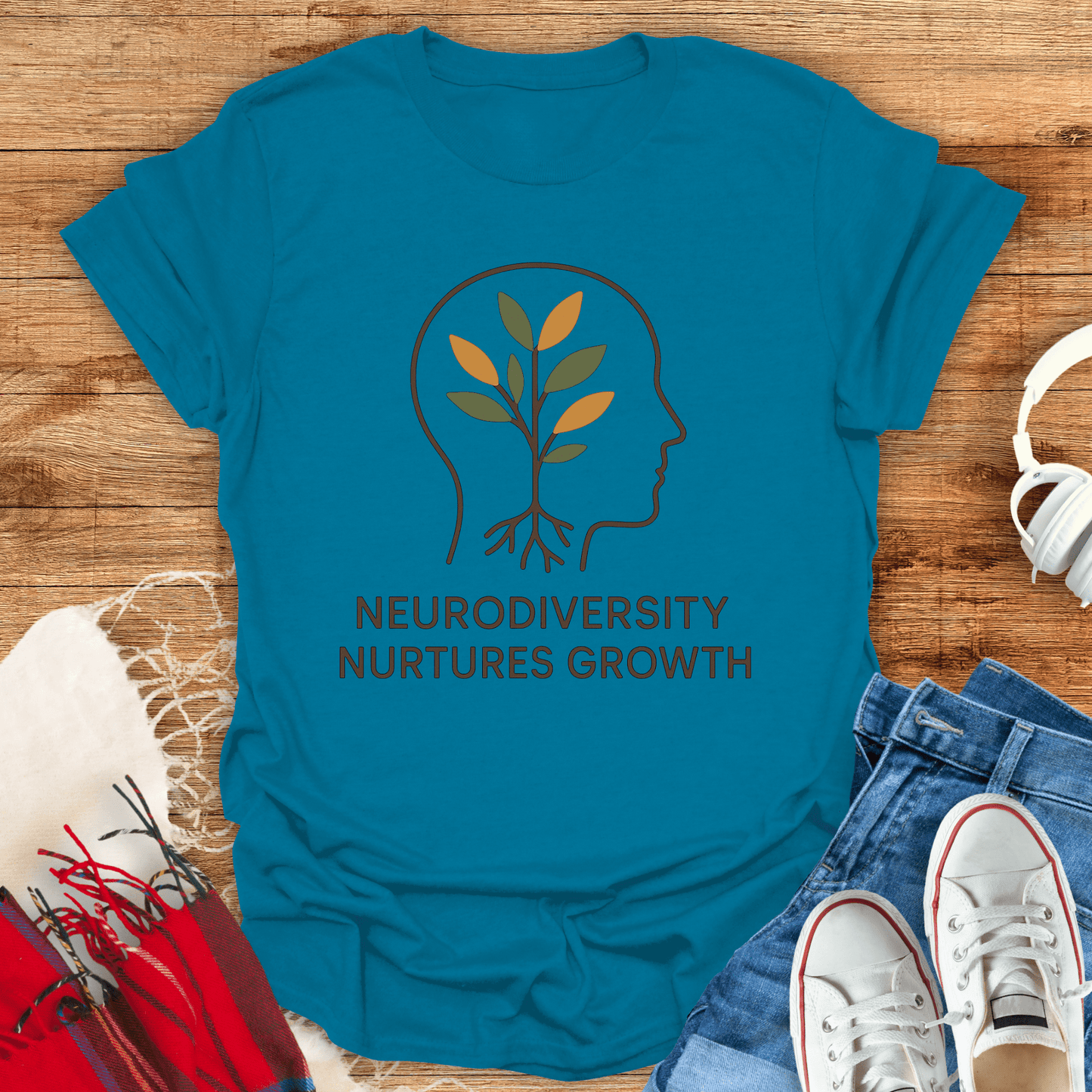 Neurodiversity Nurtures Growth T-Shirt