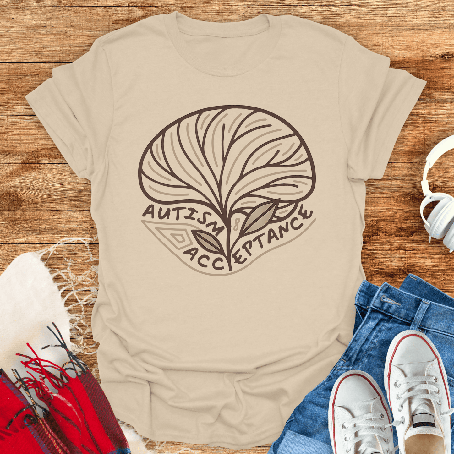 Autism Acceptance Plant T-Shirt
