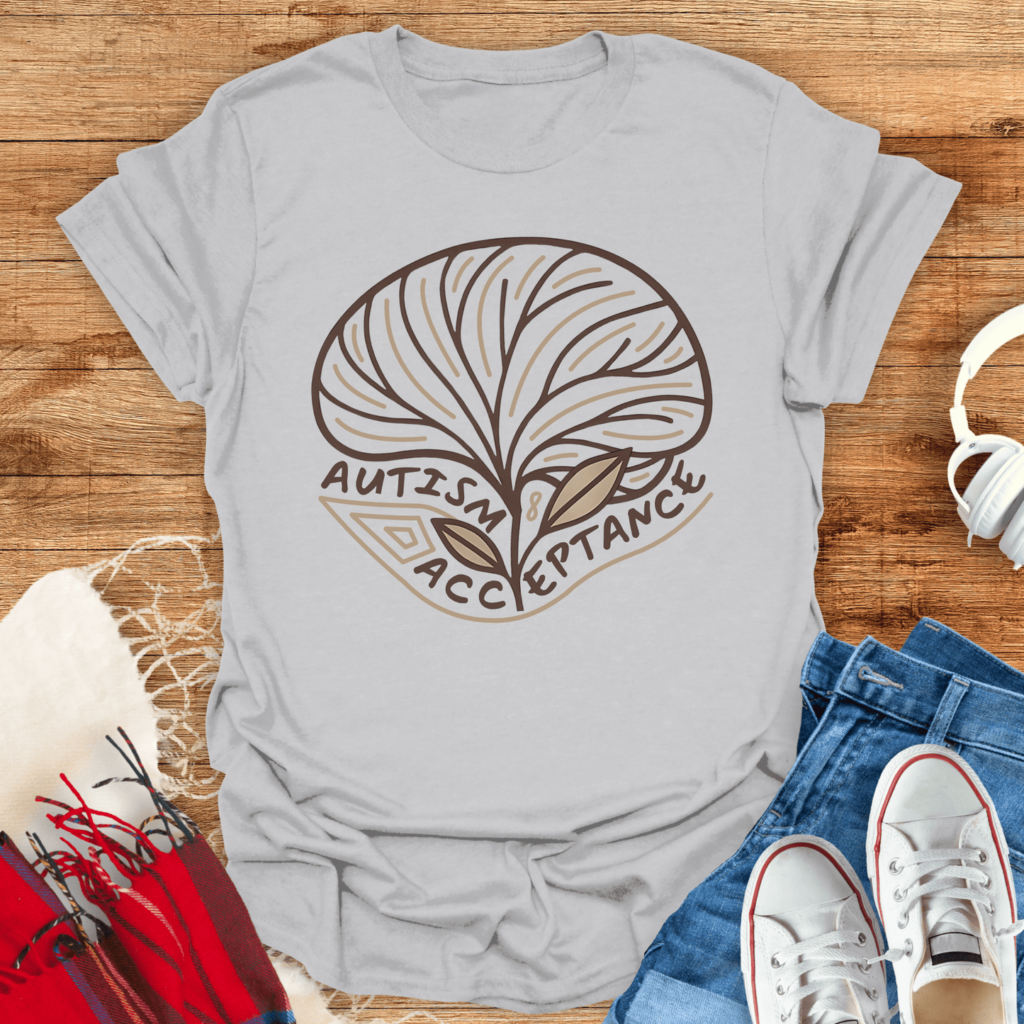 Autism Acceptance Plant T-Shirt