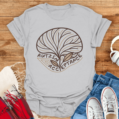 Autism Acceptance Plant T-Shirt