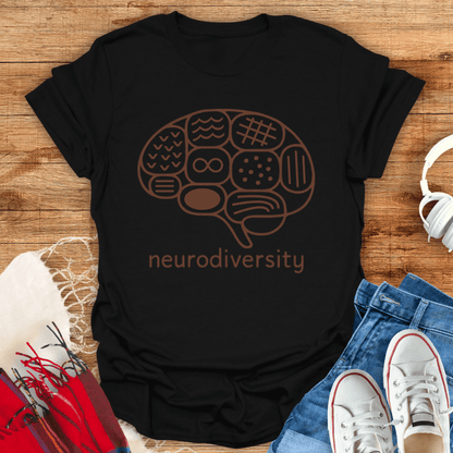 Neurodiversity Brain T-Shirt