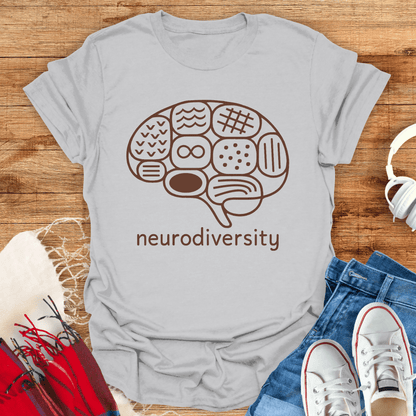 Neurodiversity Brain T-Shirt