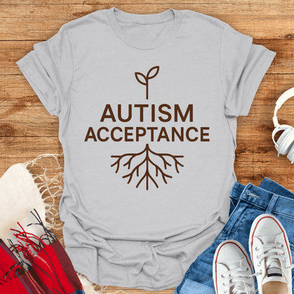 Autism Acceptance Roots T-Shirt