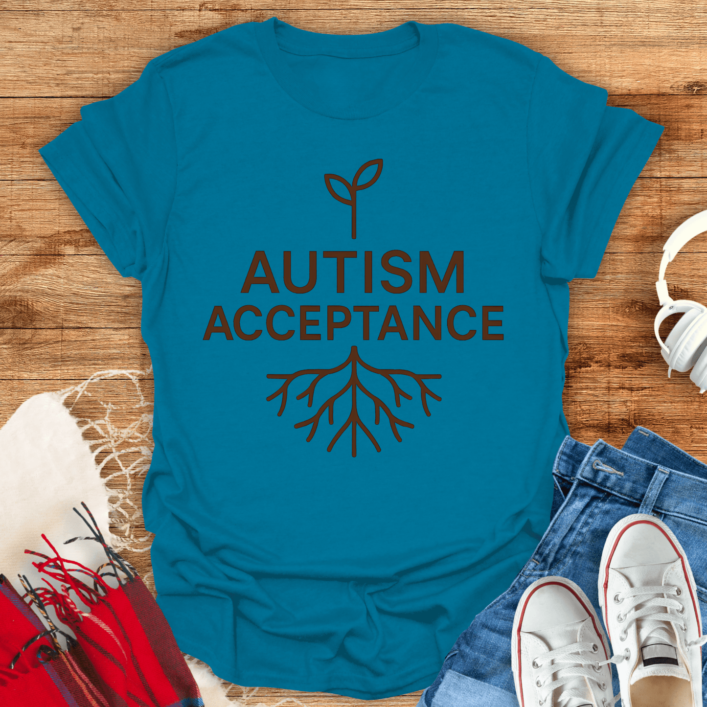 Autism Acceptance Roots T-Shirt