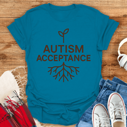 Autism Acceptance Roots T-Shirt