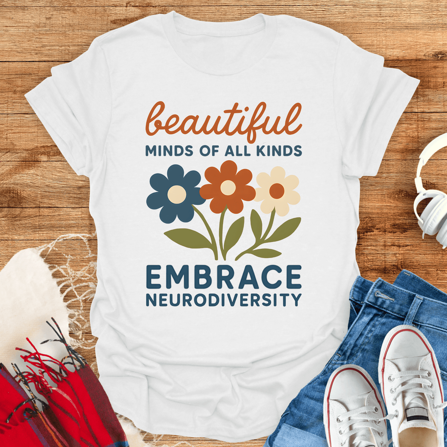 Beautiful Minds Of All Kinds T-Shirt