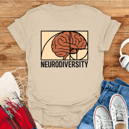 Neurodiversity Fiboncci T-Shirt