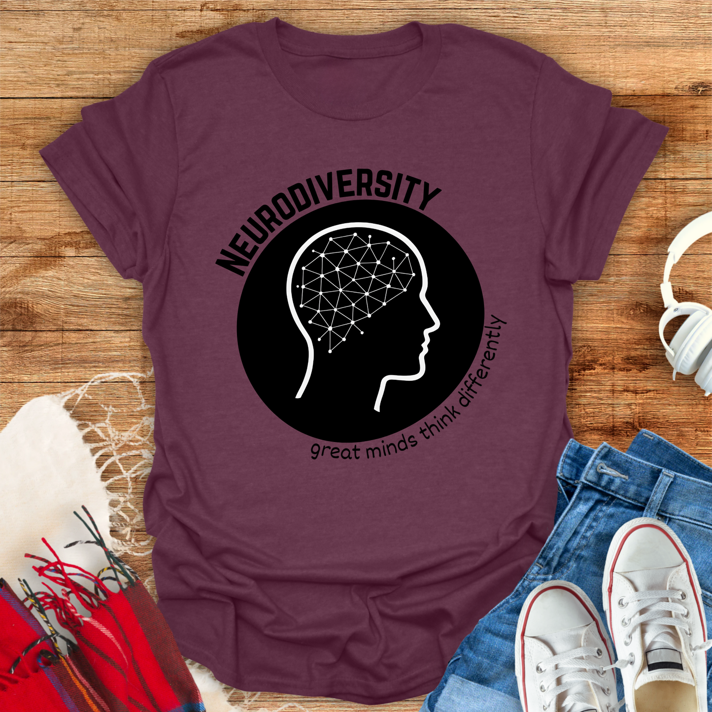 Great Minds Think Differently T-Shirt