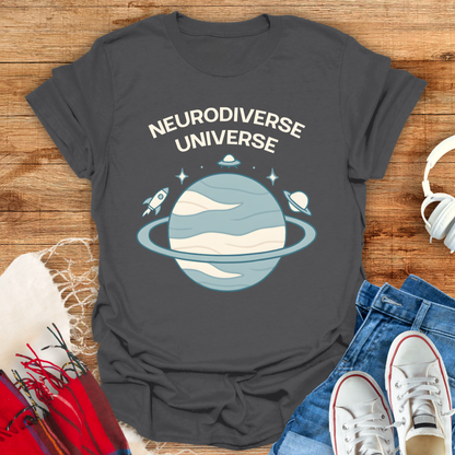 Neurodiverse Universe Planet T-Shirt