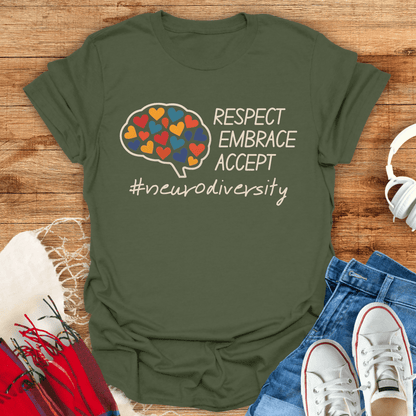 Respect, Embrace, Accept T-Shirt
