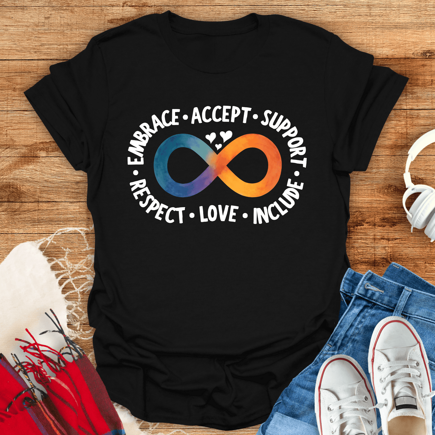 Embrace, Accept, Support T-Shirt