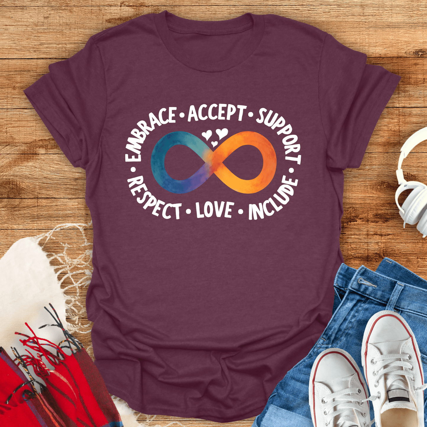 Embrace, Accept, Support T-Shirt