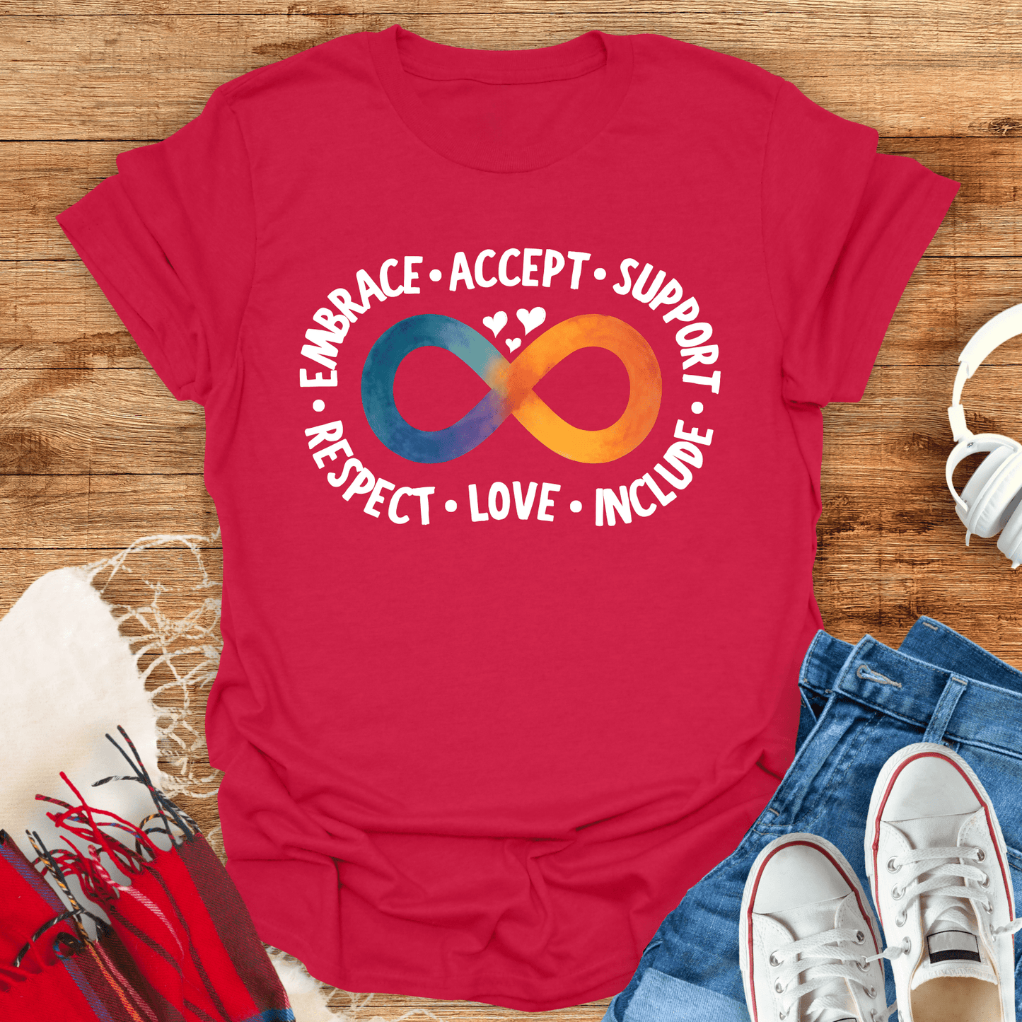 Embrace, Accept, Support T-Shirt
