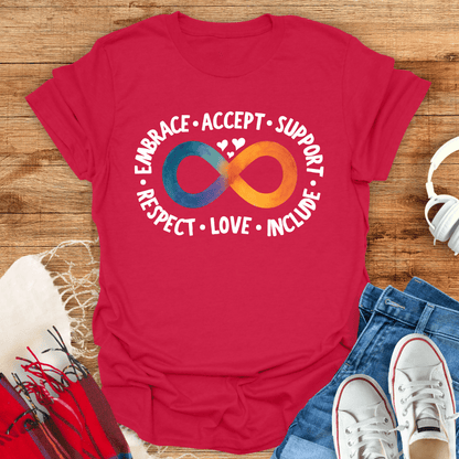 Embrace, Accept, Support T-Shirt