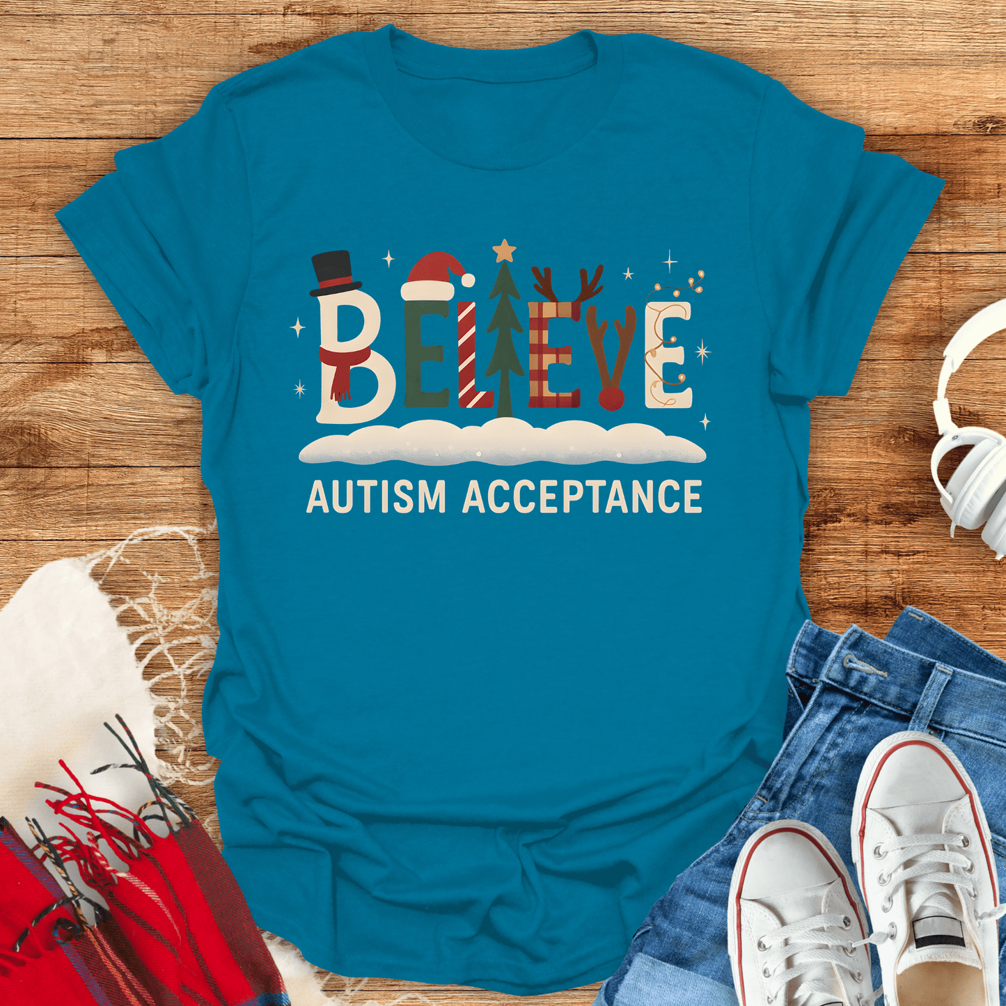 Believe Autism Acceptance T-Shirt