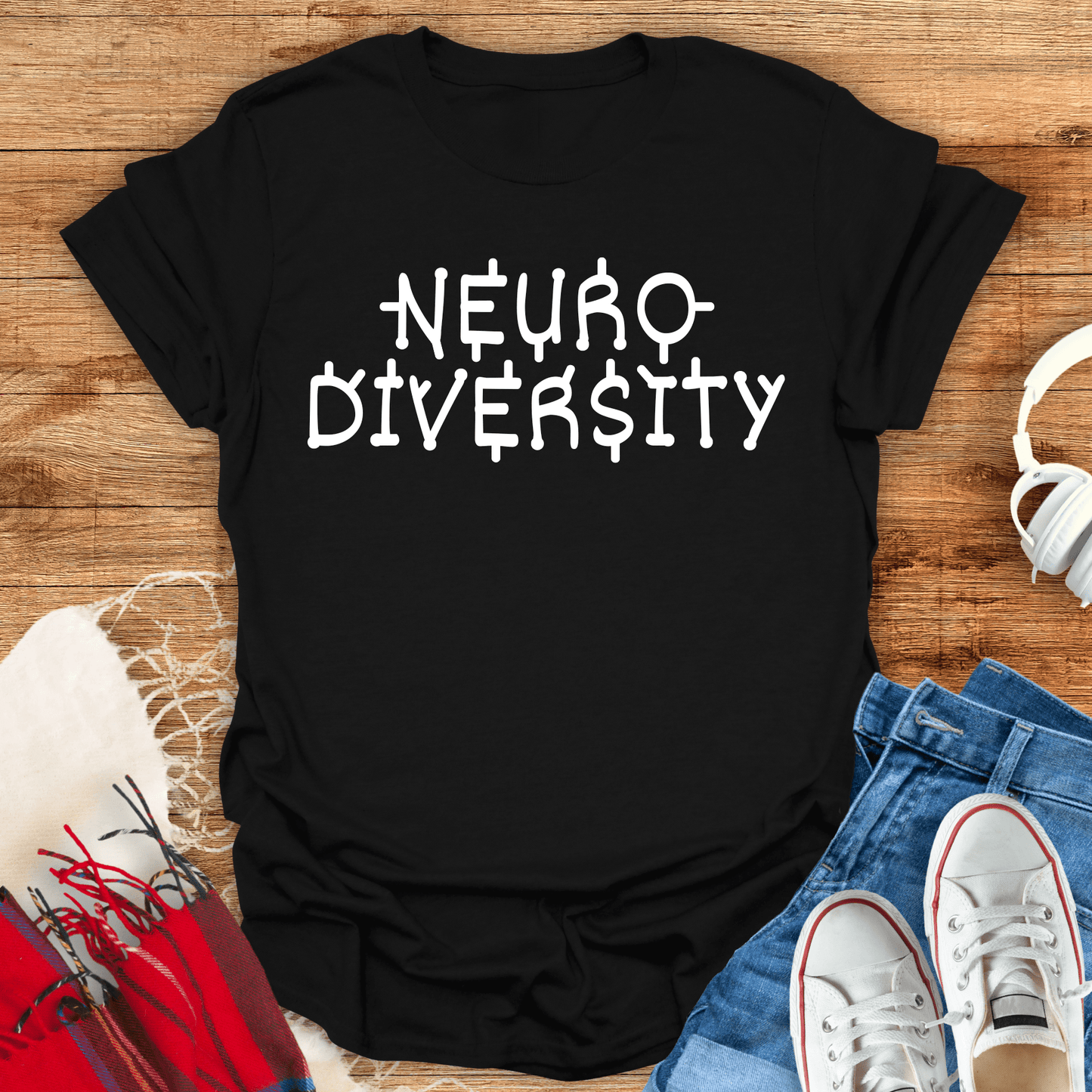 Pointy Neurodiversity T-Shirt