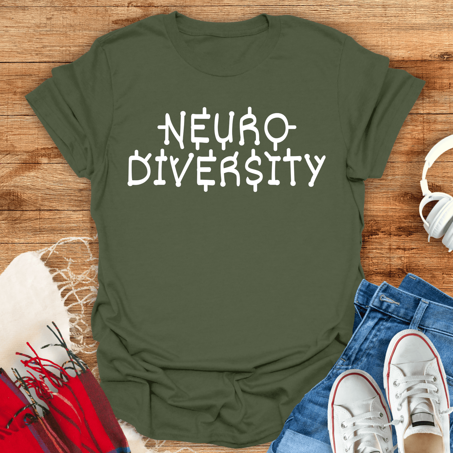 Pointy Neurodiversity T-Shirt