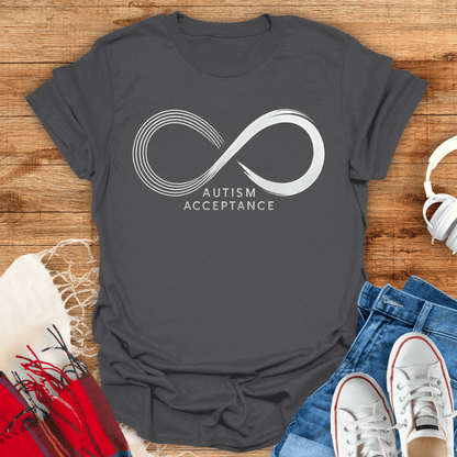 Autism Acceptance Gradient Infinity T-Shirt