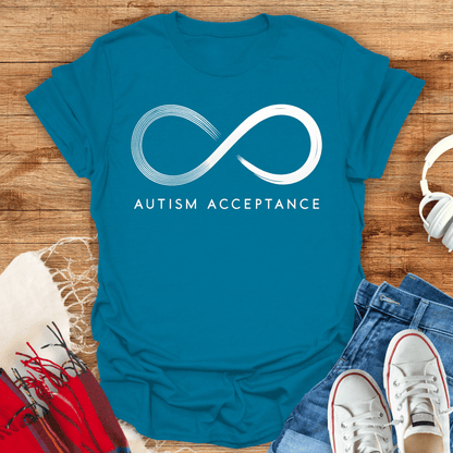 Gradient Infinity Autism Acceptance T-Shirt