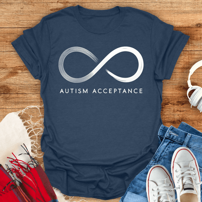 Gradient Infinity Autism Acceptance T-Shirt