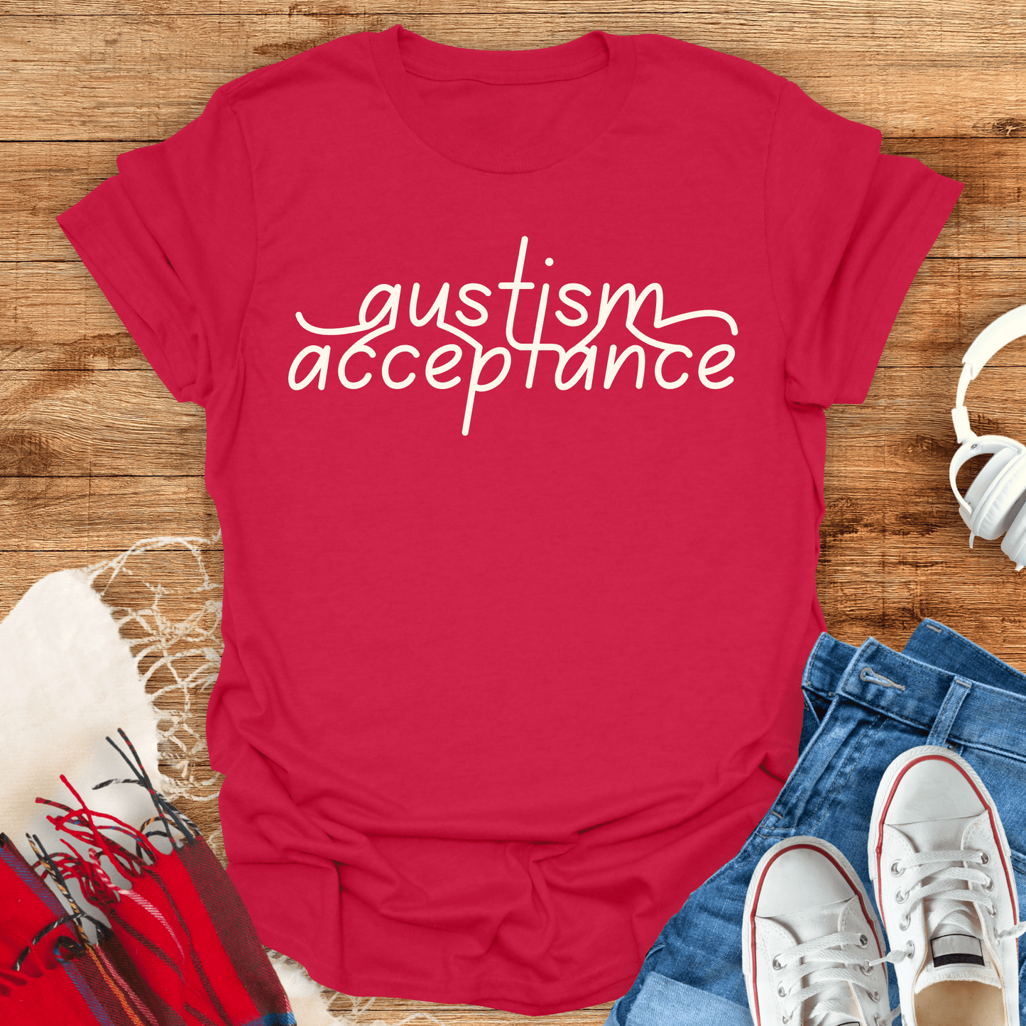 Autism Acceptance Design T-Shirt