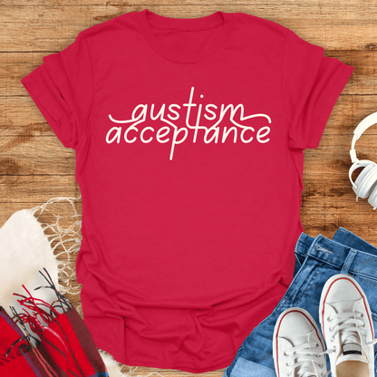 Autism Acceptance Design T-Shirt