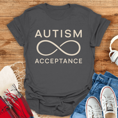 Autism Acceptance Infinity Symbol T-Shirt