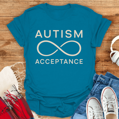 Autism Acceptance Infinity Symbol T-Shirt