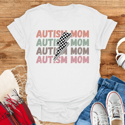 Autism Mom Lightning T-Shirt