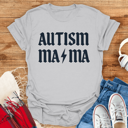 Autism Mama Lightning T-Shirt