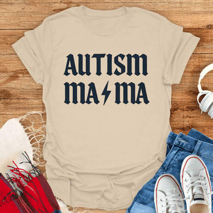 Autism Mama Lightning T-Shirt
